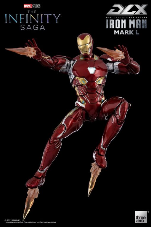 PRE-ORDER ThreeZero The Infinity Saga DLX Iron Man Mark 50 die cast metal action figure (April 2023) - Image 22