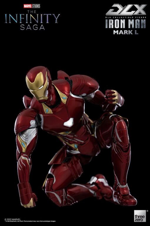 PRE-ORDER ThreeZero The Infinity Saga DLX Iron Man Mark 50 die cast metal action figure (April 2023) - Image 11