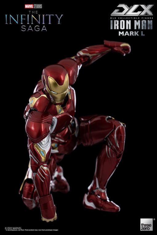 PRE-ORDER ThreeZero The Infinity Saga DLX Iron Man Mark 50 die cast metal action figure (April 2023) - Image 8