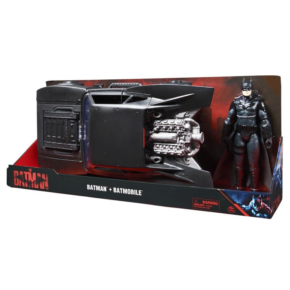 IN STOCK Spin Master The Batman Batmobile with 12 inch figure