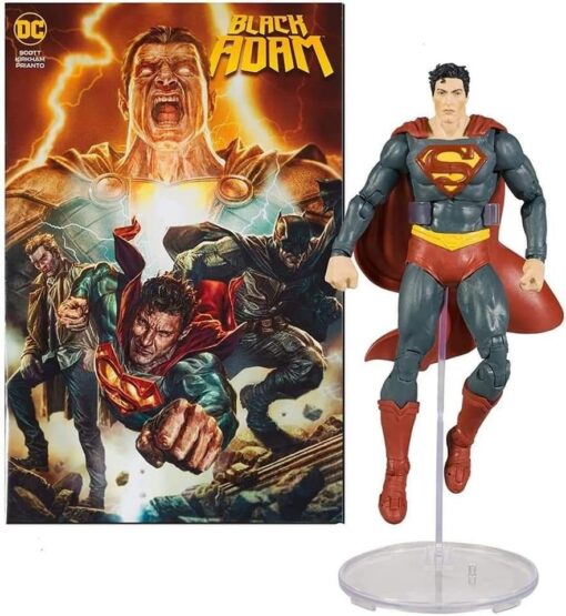 ADVANCED ORDER McFarlane DC Page Punchers Superman 7 inch figure with Comics