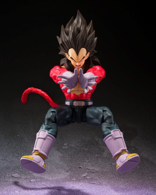 PRE-ORDER Bandai Tamashii Nations S.H.Figuarts SUPER SAIYAN 4 VEGETA - Image 3