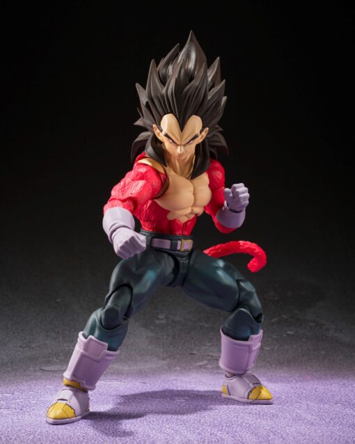 PRE-ORDER Bandai Tamashii Nations S.H.Figuarts SUPER SAIYAN 4 VEGETA - Image 7