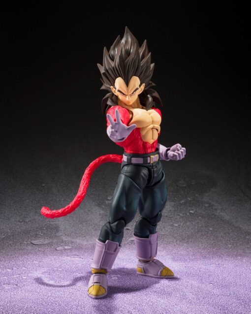 PRE-ORDER Bandai Tamashii Nations S.H.Figuarts SUPER SAIYAN 4 VEGETA - Image 6