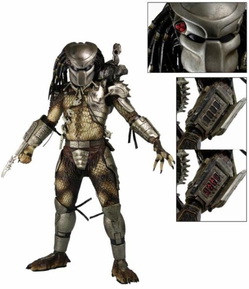 PRE-ORDER Neca Predator – 1/4th Scale Figure - Jungle Hunter Predator with LED Light - Image 2