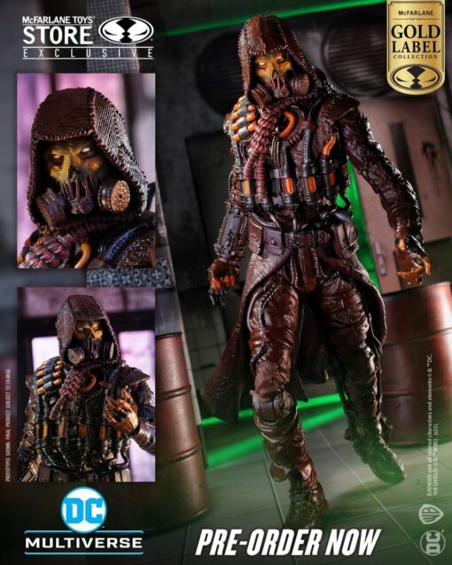 PRE-ORDER McFarlane DC Multiverse Scarecrow (Amber Variant) (Gold Label) action figure