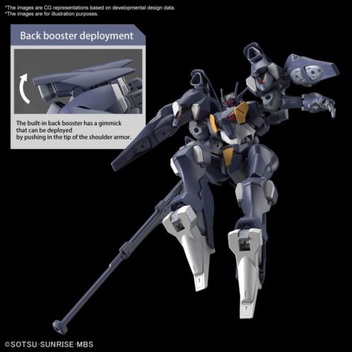 PRE-ORDER Bandai Hobby HG 1/144 GUNDAM PHARACT plastic model kit Gundam The Witch from Mercury - Image 4