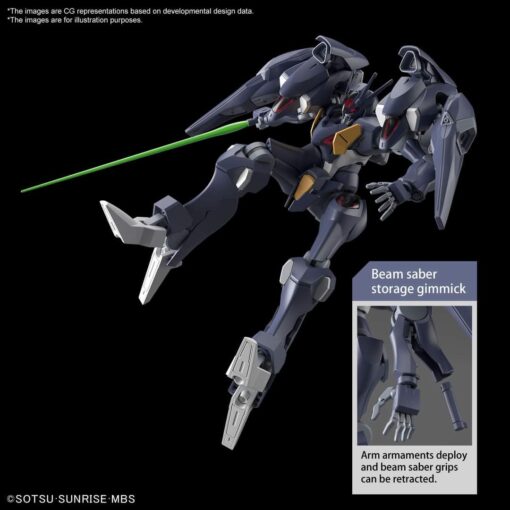 PRE-ORDER Bandai Hobby HG 1/144 GUNDAM PHARACT plastic model kit Gundam The Witch from Mercury - Image 2