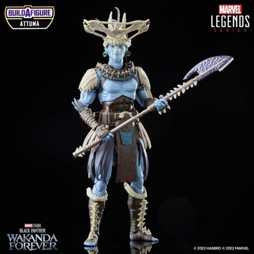 PRE-ORDER Hasbro Marvel Legends Black Panther Wakanda Forever SET Attuma BAF action figure - Image 8