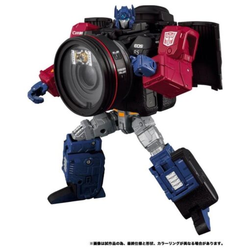 PRE-ORDER Takara Tomy Canon EOS X Transformers Optimus Prime R5 - Image 8