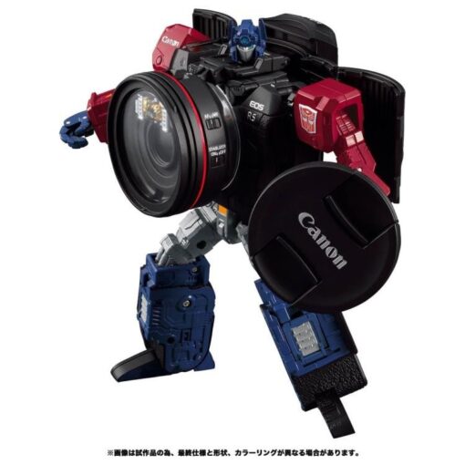 PRE-ORDER Takara Tomy Canon EOS X Transformers Optimus Prime R5 - Image 3