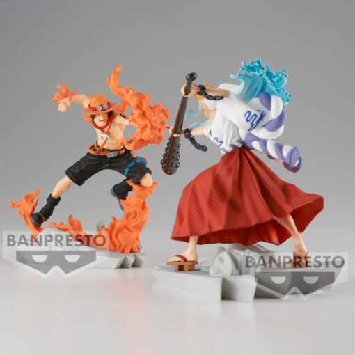 PRE-ORDER Banpresto SET OF 2 - ONE PIECE SENKOZEKKEI-PORTGAS.D.ACE + YAMATO