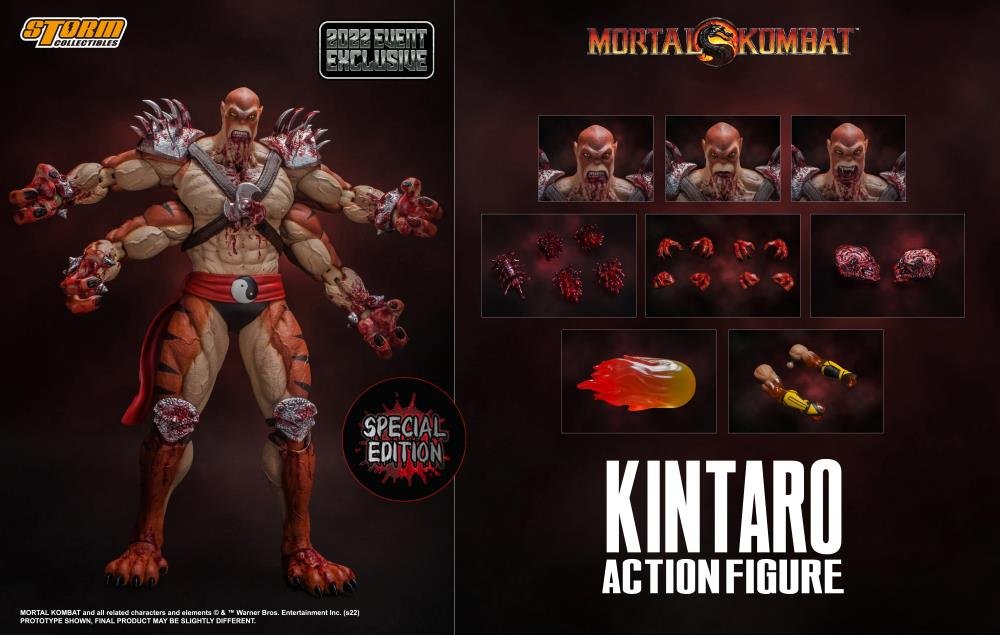Preorder Storm Toys DCMK13 Mortal Kombat 6 KANO Three Heads