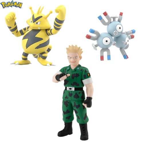 PRE-ORDER Premium Bandai POKEMON SCALE WORLD KANTO REGION Lt SURGE & MAGNETON & ELECTABUZZ