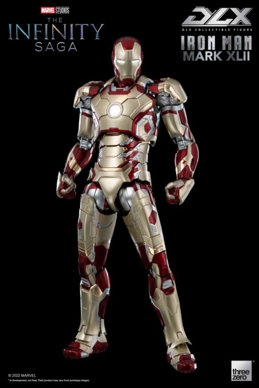 PRE-ORDER ThreeZero Marvel Studios: The Infinity Saga
DLX Iron Man Mark 42 die cast metal action figure - Image 5