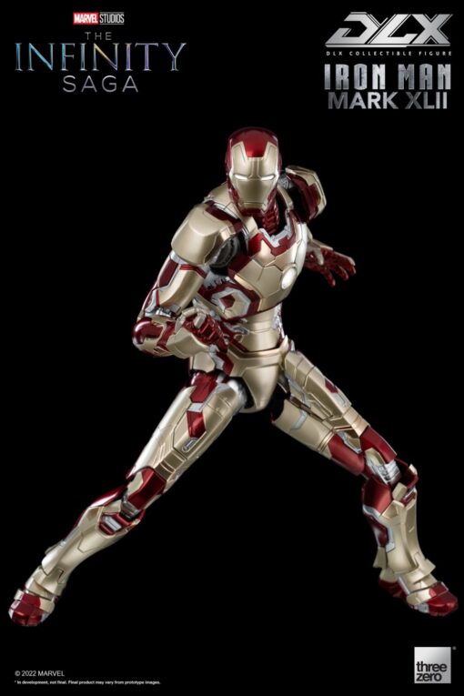 PRE-ORDER ThreeZero Marvel Studios: The Infinity Saga
DLX Iron Man Mark 42 die cast metal action figure - Image 7