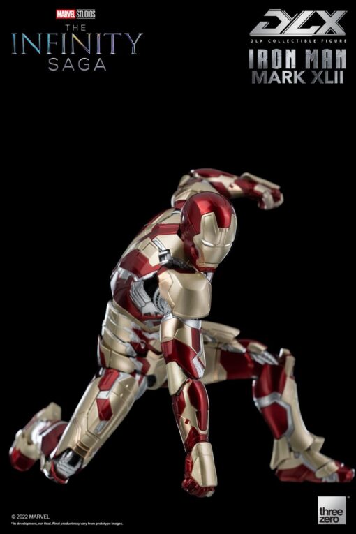 PRE-ORDER ThreeZero Marvel Studios: The Infinity Saga
DLX Iron Man Mark 42 die cast metal action figure - Image 4