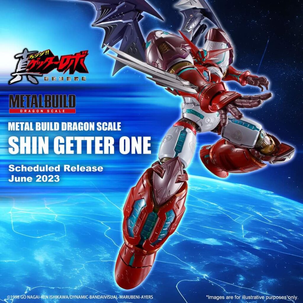 PRE-ORDER Bandai Tamashii Nations METAL BUILD DRAGON SCALE SHIN GETTER ...