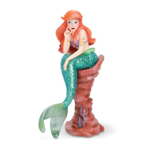 PRE-ORDER Enesco Disney Couture De Force Ariel Little Mermaid (On Rock) (1 to 2 weeks upon ordering)