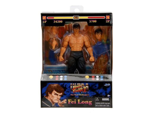 PRE-ORDER Jada Toys 6 Inches Street Fighter Action Figure - Fei long (August 2023) - Image 2