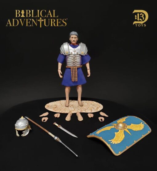 PRE-ORDER D13 Biblical Adventures Roman Soldier - Blue 1/12 scale action figure (February 2024)