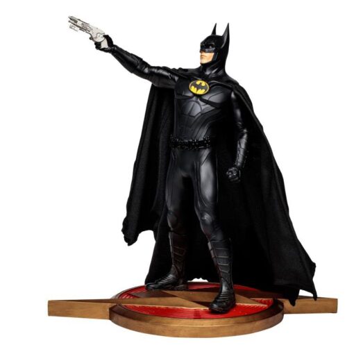 PRE-ORDER McFarlane DC DIRECT - DC MOVIE STATUES - THE FLASH (MOVIE): BATMAN (MULTIVERSE) (RESIN) Michael Keaton (July 2023) - Image 6