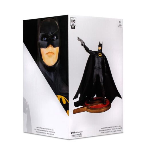 PRE-ORDER McFarlane DC DIRECT - DC MOVIE STATUES - THE FLASH (MOVIE): BATMAN (MULTIVERSE) (RESIN) Michael Keaton (July 2023) - Image 5