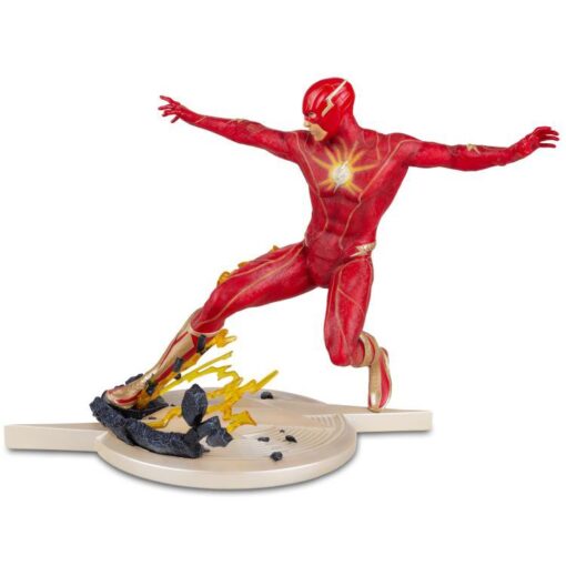 PRE-ORDER McFarlane DC DIRECT - DC MOVIE STATUES - THE FLASH (MOVIE): THE FLASH (HERO COSTUME) (RESIN) (July 2023) - Image 4