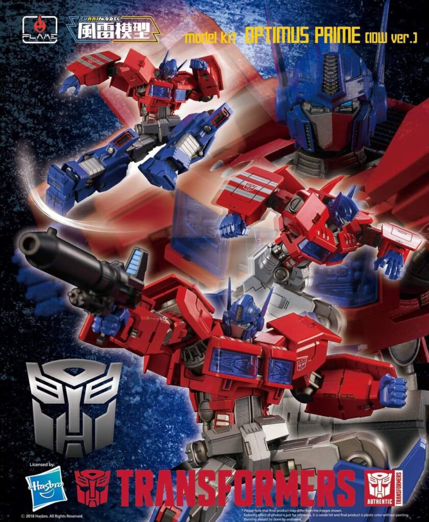 PRE-ORDER Flame Toys Furai Model Optimus Prime IDW ver (September 2023 ...