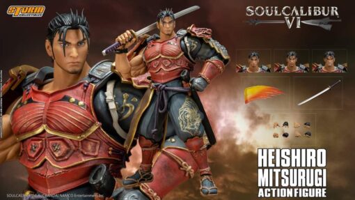 PRE-ORDER Storm Collectibles HEISHIRO MITSURUGI - Soulcalibur VI Action Figure #BNSC01 (November 2023)