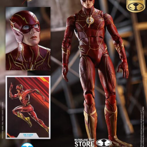 PRE-ORDER McFarlane DC Multiverse THE FLASH MOVIE 7IN - THE FLASH (SPEED FORCE VARIANT)(GOLD LABEL) (August 2023)