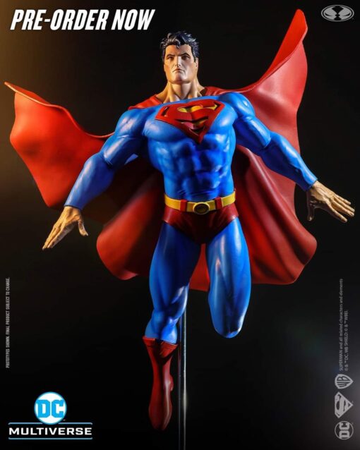 PRE-ORDER McFarlane DC MULTIVERSE 12IN POSED STATUE - SUPERMAN (FOR TOMORROW) (August 2023)