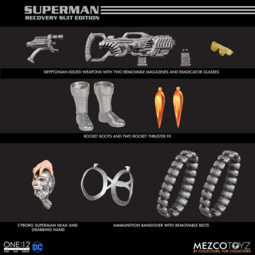 PRE-ORDER Mezco One:12 Collective Superman – Recovery Suit Edition (August 2024) - Image 2