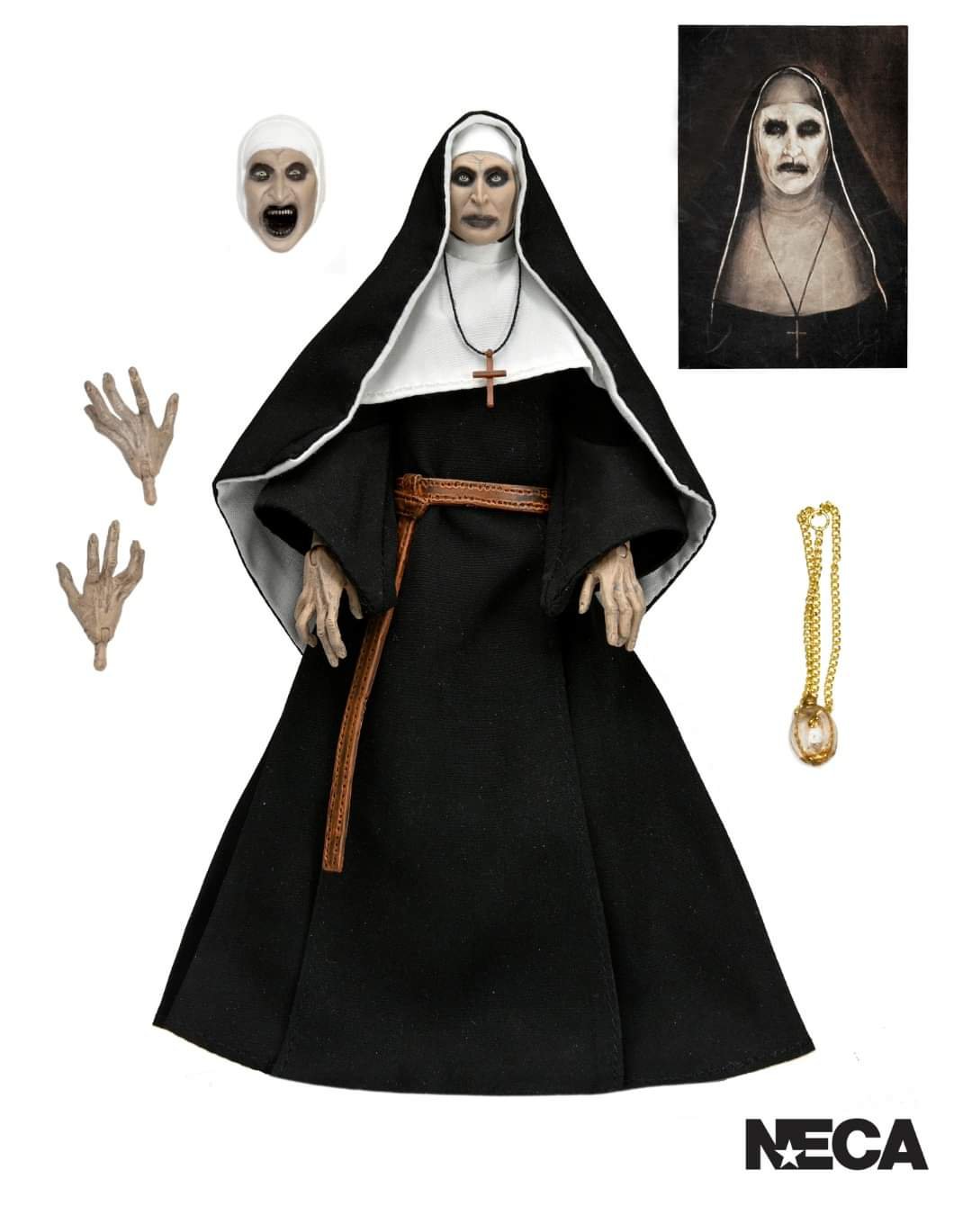 PREORDER Neca The Conjuring Universe 7” Scale Action Figure Ultimate The Nun [Valak] (May