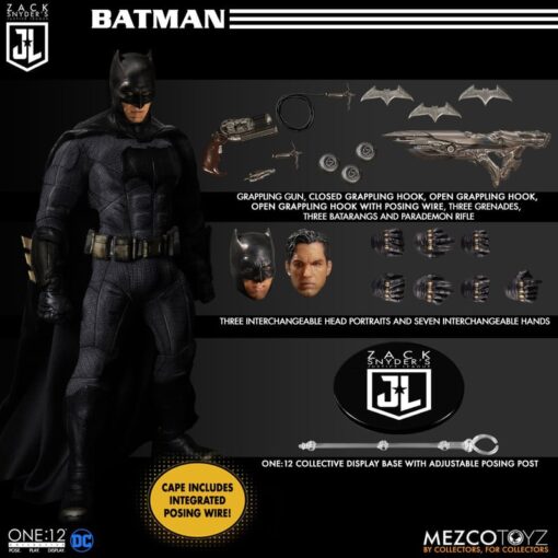 PRE-ORDER Mezco ONE:12 COLLECTIVE Zack Snyder’s Justice League Deluxe Steel Boxed Set (TBA 2024) - Image 2