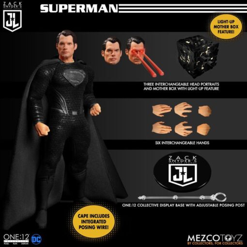 PRE-ORDER Mezco ONE:12 COLLECTIVE Zack Snyder’s Justice League Deluxe Steel Boxed Set (TBA 2024) - Image 3