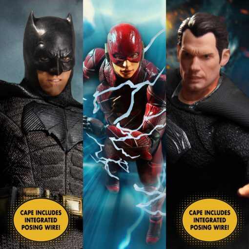 PRE-ORDER Mezco ONE:12 COLLECTIVE Zack Snyder’s Justice League Deluxe Steel Boxed Set (TBA 2024)