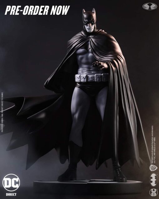 PRE-ORDER McFarlane DC DIRECT - BATMAN BLACK & WHITE - BATMAN BY LEE WEEKS (RESIN) (November 2023)