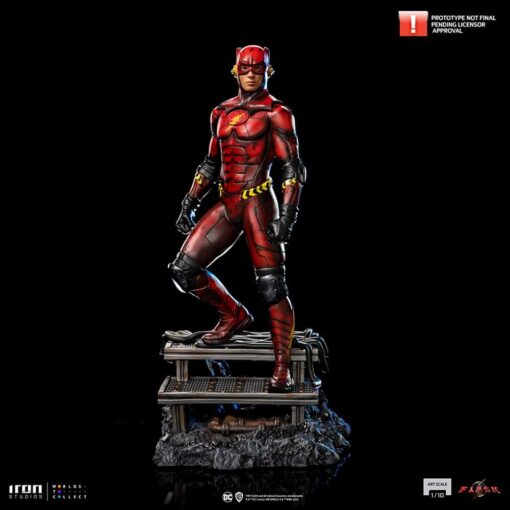 PRE-ORDER Iron Studios THE FLASH MOVIE FLASH ALTERNATE VERSION Art Scale 1/10 (October 2024) - Image 3