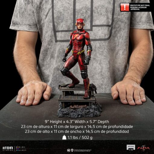 PRE-ORDER Iron Studios THE FLASH MOVIE FLASH ALTERNATE VERSION Art Scale 1/10 (October 2024) - Image 2