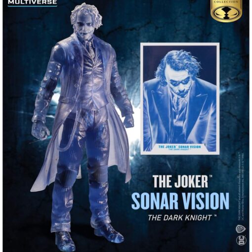 PRE-ORDER McFarlane DC MULTIVERSE 7 INCHES - THE JOKER (THE DARK KNIGHT)(SONAR VISION VARIANT)(GOLD LABEL) (July 2023)