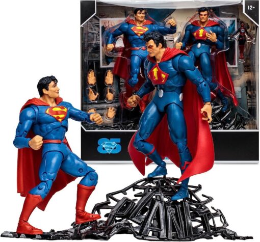 PRE-ORDER McFarlane DC COLLECTOR 2PK - SUPERMAN VS SUPERMAN OF EARTH -3 WITH ATOMICA (November 2023)