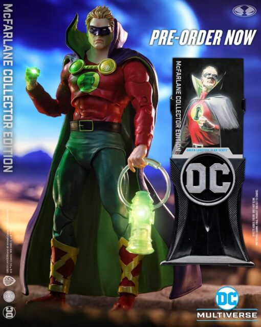 PRE-ORDER McFarlane DC MCFARLANE COLLECTOR EDITION 7IN - #2 - GREEN LANTERN ALAN SCOTT (DAY OF VENGEANCE) (September 2023)