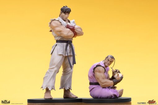 PRE-ORDER Premium Collectibles Studios SFSJRYUDAN110 Ryu and Dan 1:10 - Street Jam Statue Set (February 2024)