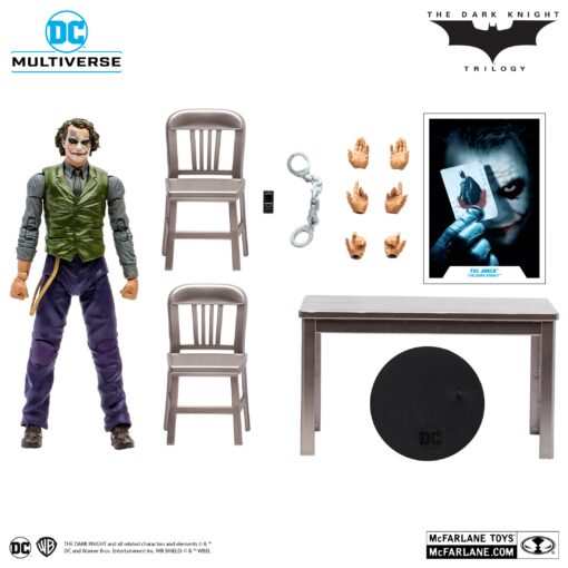 PRE-ORDER McFarlane DC MULTIVERSE 7IN - THE JOKER (JAIL CELL VARIANT)(THE DARK KNIGHT)(GOLD LABEL) - NYCC (November 2023) (Batch 2)