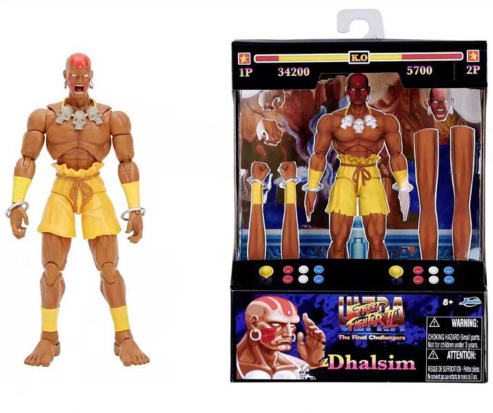 PREORDER Jada Street Fighter 6″ Dhalsim Action Figure (April 2024