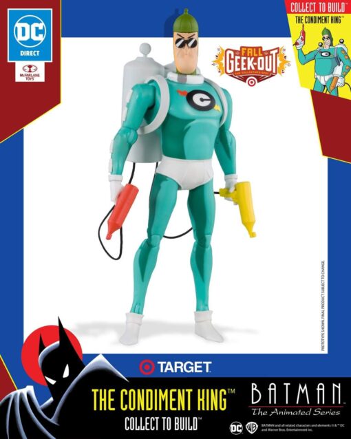 PRE-ORDER McFarlane DC DIRECT - BTAS 6IN BUILD-A WV1 - BATMAN, ROBIN, SCARECROW, MR. FREEZE set of 4 with Condiment King (November 2023) - Image 4