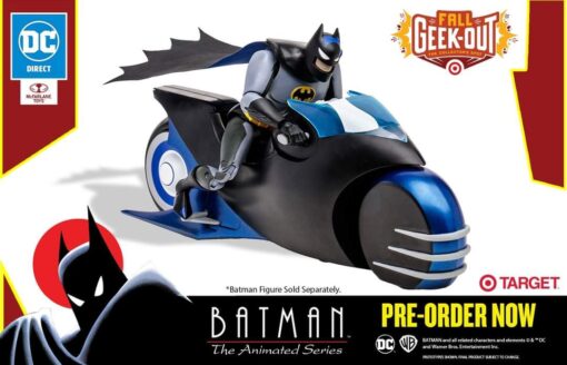 PRE-ORDER McFarlane DC DIRECT - BTAS MEDIUM VEHICLE - BATCYCLE (November 2023)