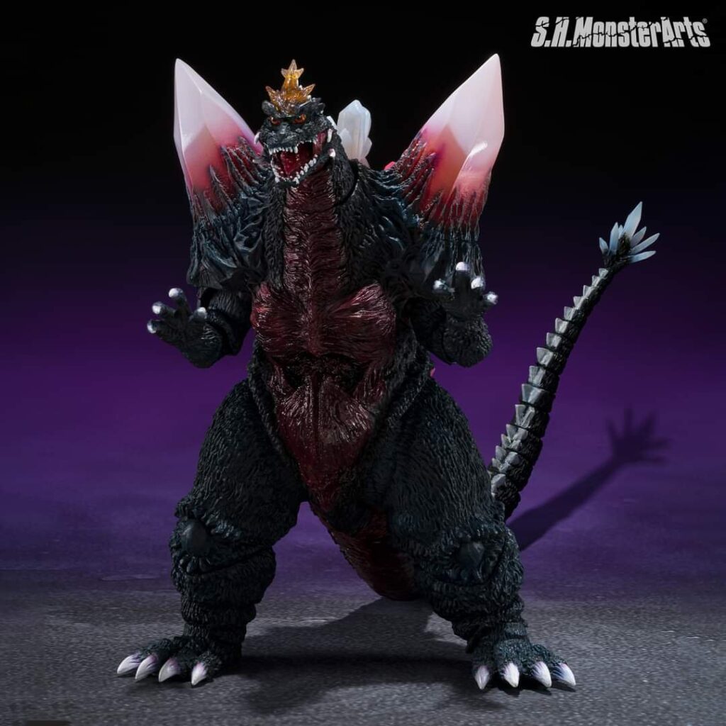 PRE-ORDER Bandai Tamashii Nations S.H.MonsterArts SPACEGODZILLA FUKUOKA ...