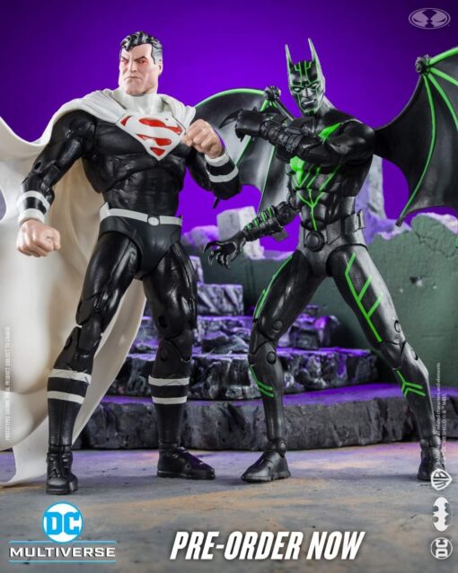 PRE-ORDER McFarlane DC Multiverse DC COLLECTOR 2PK - BATMAN BEYOND VS JUSTICE LORD SUPERMAN (December 2023)